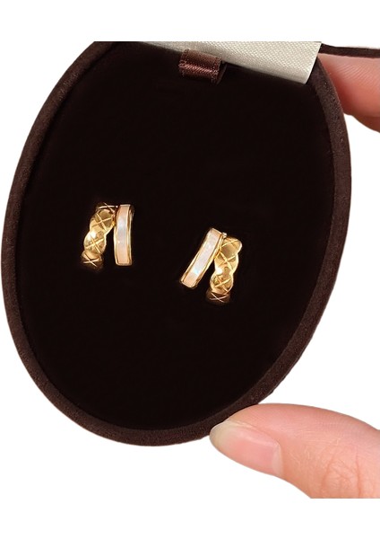 Basit, Çok Yönlü Niş Tasarım Küpeler Modadan Banliyö Küpelerine (Yurt Dışından)