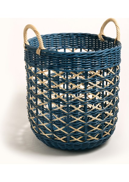 Java Rattan Sepet 34 cm Lacivert modelleri