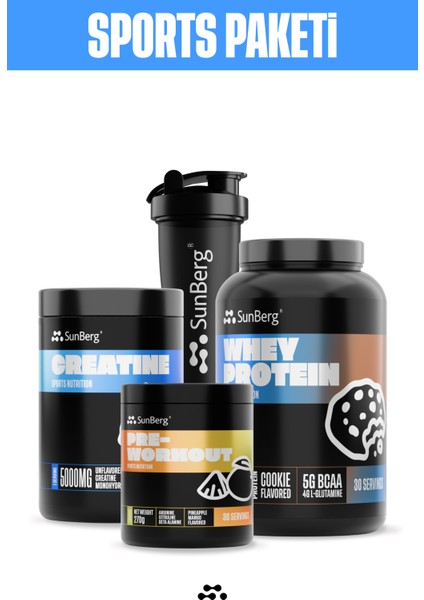 Sports Paketi I Kurabiye & Mango Ananas