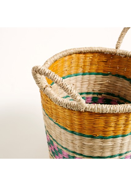 Tam Dao Deniz Çayırı Sepet 27X30 cm Renkli fırsatları
