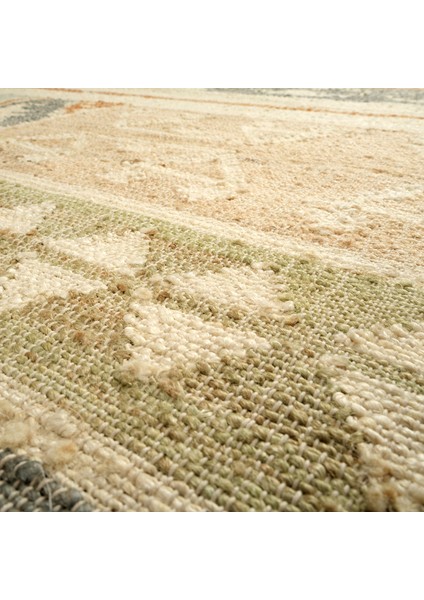 Jaıpur Jüt Kilim 80X150 cm Bej - Mavi fırsatları