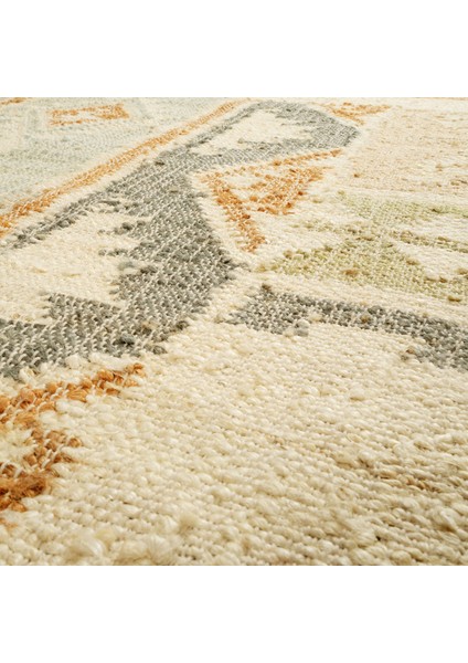 Jaıpur Jüt Kilim 80X150 cm Bej - Mavi indirimleri