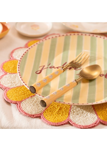 Rampur Çelik - Mango Ağacı Çkb Seti 5X23X2 cm Sarı