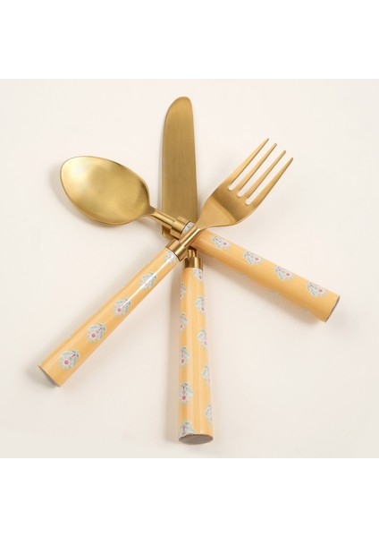 Rampur Çelik - Mango Ağacı Çkb Seti 5X23X2 cm Sarı