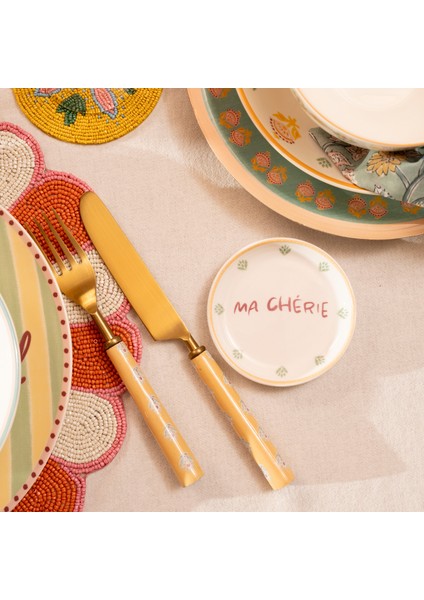 Rampur Çelik - Mango Ağacı Çkb Seti 5X23X2 cm Sarı