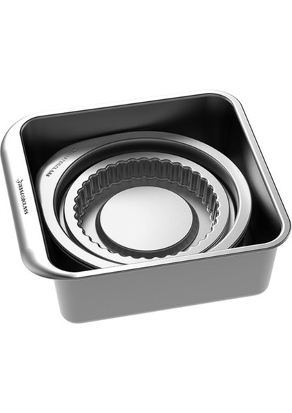 Masterclass Paslanmaz Çelik 7li Kek Pişirme Seti modelleri