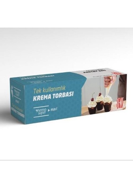 Tek Kullanımlık Krema Torbası 72 Li