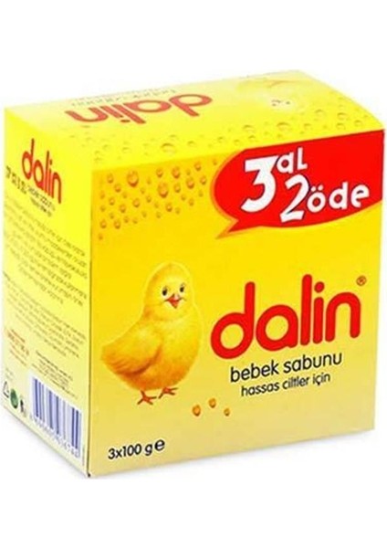 Bebek Sabunu Klasik 3'lü 3X100 gr