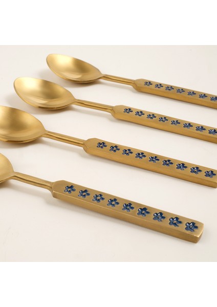 Rampur Çelik Servis Seti 4X20X0.2 cm Renkli