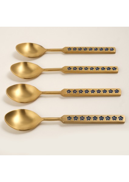 Rampur Çelik Servis Seti 4X20X0.2 cm Renkli