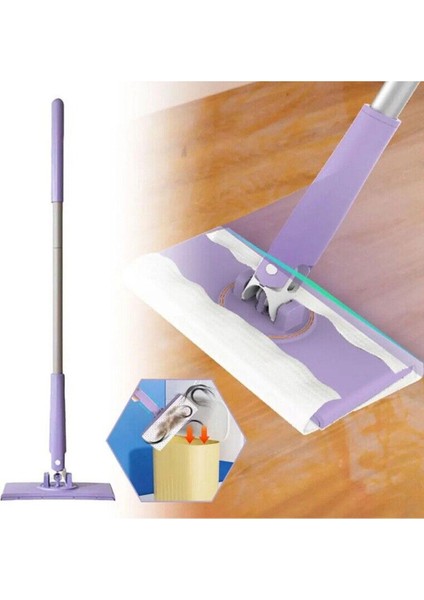 Elite Sihirli Kıskaçlı 360° Döner Mop – Islak Mendil & Bezle Uyumlu, Bas-Tak Temizlik Mopu 1 Adet modelleri