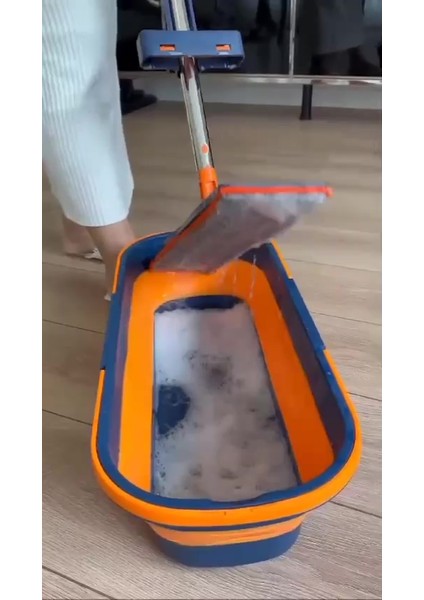 Elite Kendinden Sıkmalı Mikrofiber Bezli Mob Katlanabilir Yer Kaplamaz Pratik Paspas Yedek Bez Hediyeli 1 Adet fiyatları