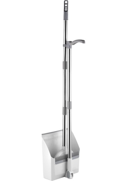 Elite Cool Mop Corner Saplı Faraş Seti ”beyaz” Katlanabilir Fırça Temizleme Taraklı Paslanmaz Çelik Saplı 1 Adet