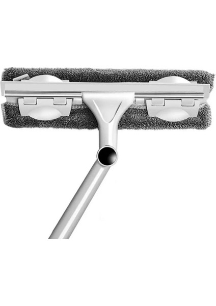 Elite Mikrofiber Bezli Çekçekli Teleskopik Yer Parka Duvar Cam Mop Silecek Camsil Cam Mopu 1 Adet indirimleri