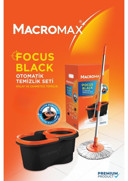 Elite Focus Black Edıtıon Otomatik Temizlik Set 1 Adet