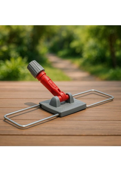 Elite 50 cm Tel Mop Aparatı, Paslanmaz Gövde&dayanıklı Başlık Mop Aparat Teli 1 Adet 1 Adet