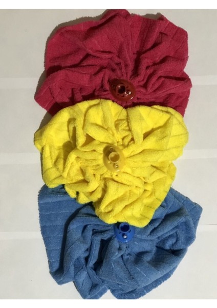 Elite 3'lü Mikrofiber Havlu Vileda Paspas Mop Yedek Ucu 1 Adet