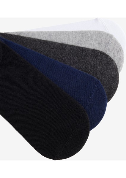 Pamuklu 5'li Paket Esnek Sneaker Çorap modelleri