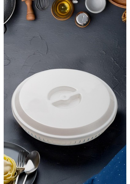 Plastik Yuvarlak Borcam Kapağı