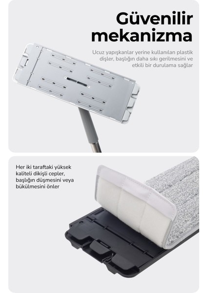 Elite Tablet Mop Yedek Bez Mikrofiber Mop Bezi - Medıum 1 Adet