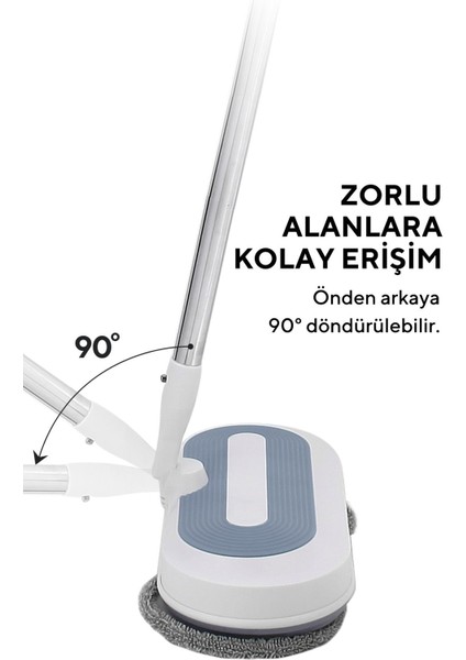 Elite Şarjlı Kablosuz Mop Paspas Hwsm-01 1 Adet