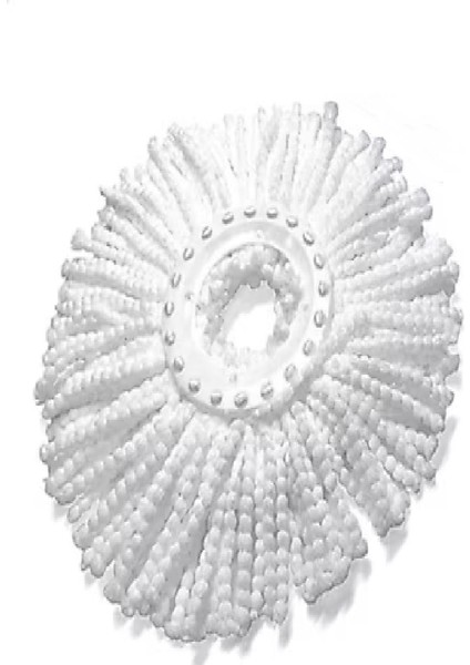 Elite Mikrofiber Yuvarlak Mop Paspas Vileda Ucu 2 Adet 1 Adet