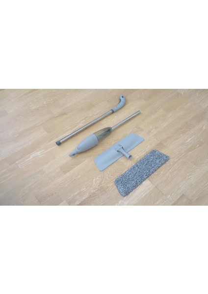 Elite Sprey Mop 3 Adet Mikrofiber Mop Paspas Temizlik Seti Krem 1 Adet