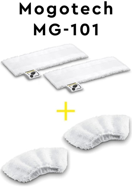 Elite Mogotech MG-101 Buharlı Temizlik Makinesi Uyumlu Yedek Paspas Seti 1 Adet