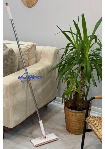 Elite Missclean Tüm Bezlere Uyumlu Click Mop,4xl Islak Mendillere Uyumlu Kendinden Sıkıştırmalı Mop Paspas 1 Adet