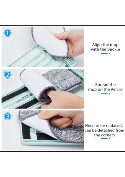 Elite Mikrofiber Bezli Yer ve Duvar Silmeye Uygun Kendinden Sıkmalı Paspas Moptakım Yedek Bez Hediyeli 1 Adet modelleri