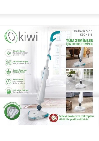 Elite Buharlı Temizleyici Üçgen Mop 1 Adet fırsatları
