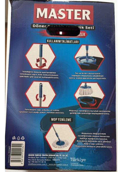 Elite Temizlik Seti ( Gelişim Cash & Carry) 1 Adet