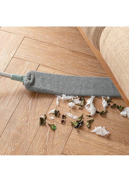 Elite Pratik Mikrofiber Başlıklı Girintili Yüzey Dip Köşe Raf Temizleme Sihirli Toz Alma Fırçası 1 Adet indirimleri