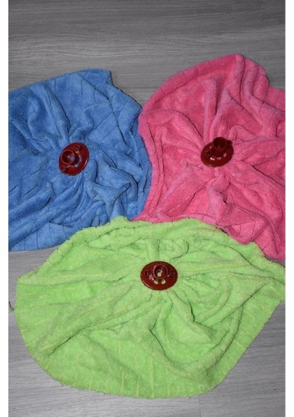Elite 3 Adet Mikrofiber Havlu Paspas Mop Yedek Ucu Yedek Paspas Ucu Mikrofiber Bez Paspas 1 Adet