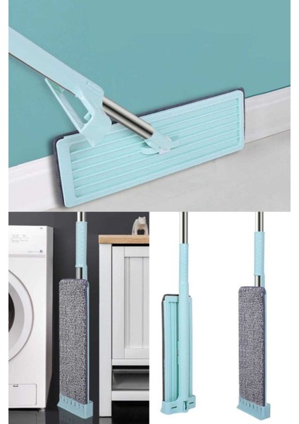 Elite Mop Mikrofiber Kendinden Sıkmalı Kovasız Paspas 1 Adet