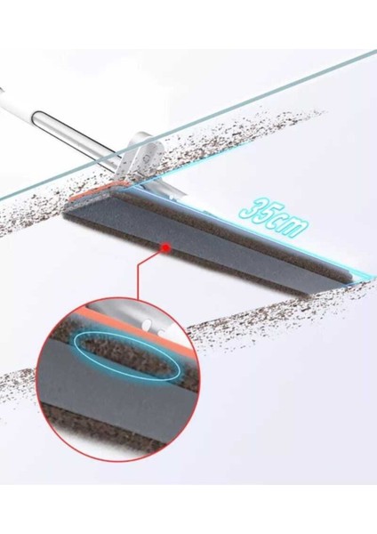 Elite Mop Mikrofiber Kendinden Sıkmalı Kovasız Paspas 1 Adet