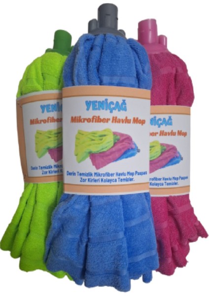 Elite Yeniçağ 1 Adet Mikrofiber Havlu Mop Paspas 1 Adet