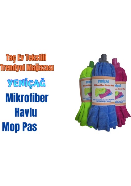 Elite Yeniçağ 1 Adet Mikrofiber Havlu Mop Paspas 1 Adet