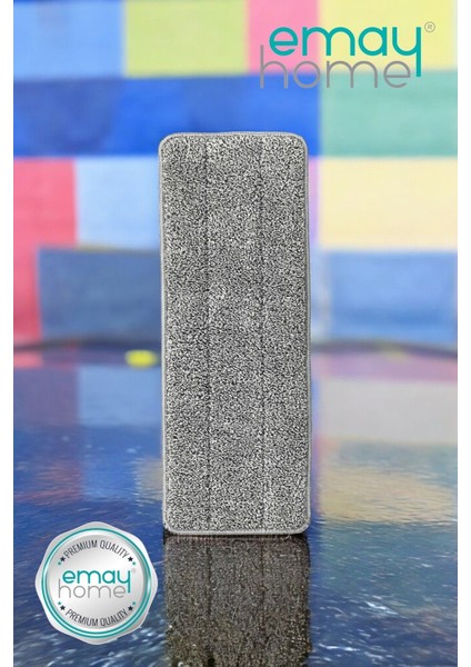 Elite Sillgech Flat Mop Yedek Bezi 2'li Mikrofiber Başlık Premium Kalite 1 Adet