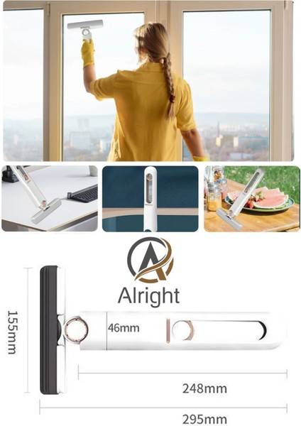 Elite Taşınabilir Temizlik Paspası Mini Mop Tezgah Pencere Cam Silme Aleti 1 Adet fırsatları
