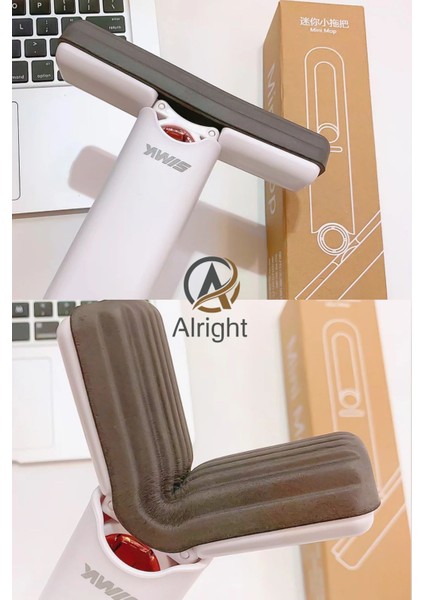 Elite Taşınabilir Temizlik Paspası Mini Mop Tezgah Pencere Cam Silme Aleti 1 Adet indirimleri
