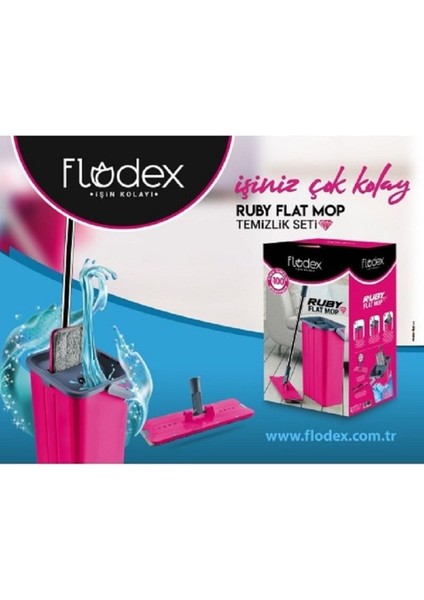 Elite Ruby Flat Mop Temizlik Seti 1 Adet fırsatları