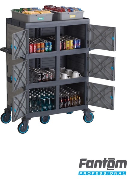 Elite Procart 277 Servis Arabası Hastane, Okul, Yurt, Rezidans ve Restaurant Servis Arabası 1 Adet
