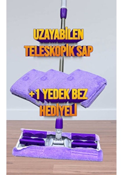 Elite Dalyan Clean Clamp Cloth Mop Kelepçeli Bez Paspas 1 Adet