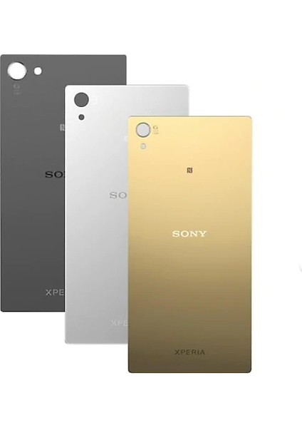 Sony Xperia Z5 Arka Kapak Pil Kapağı Gold