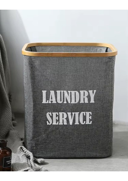 Elite Katlanabilir Tek Bölmeli Stil Çok Amaçlı Dayanıklı Banyo Kirli Çamaşır Sepeti 1 Adet modelleri