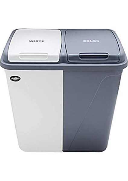 Elite Kirli Çamaşır Sepeti Iki Bölmeli 90 Litre (Büyük) 1 Adet