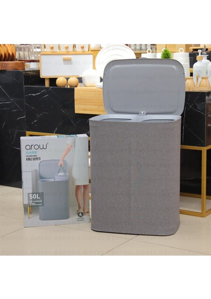 Elite Garb 2 Bölmeli Kirli Sepeti 50 Litre 1 Adet