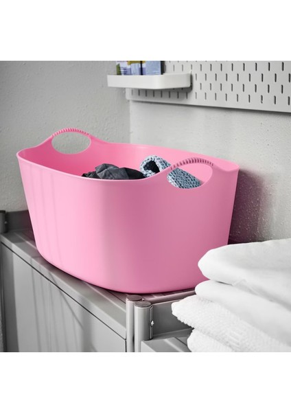 Elite Torkıs Pembe 35 Lt Esnek Büyük Çamaşır Sepeti 1 Adet modelleri