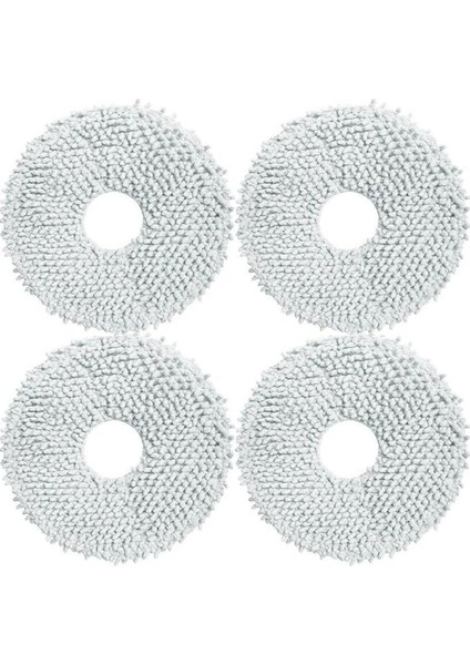 Elite Dream E Bot L10S PRO,L10 ULTRA,L10S Plus Uyumlu Mikrofiber Mop Paspas-4 Adet 1 Adet